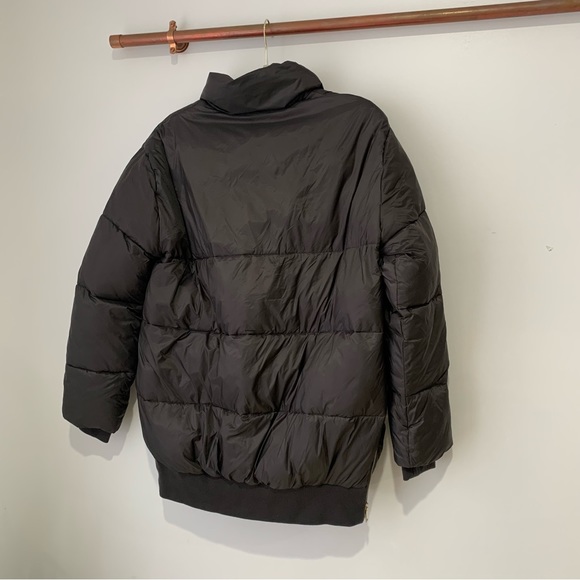 NWT Reiss Kai Puffer Double Zip Jacket In Grey - Picture 7 of 8